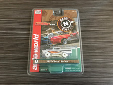 Auto World Thunderjet ULTRA-G 1957 Chevy Bel Air Electric Slot Car CHASE iwheels