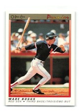 Wade Boggs - 1991 O-Pee-Chee Premier #11 - Boston Red Sox