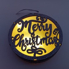 * Deko - Auhänger, Weihnachten * verschiedene Modelle, beleuchtet, Ø 11 cm, neu