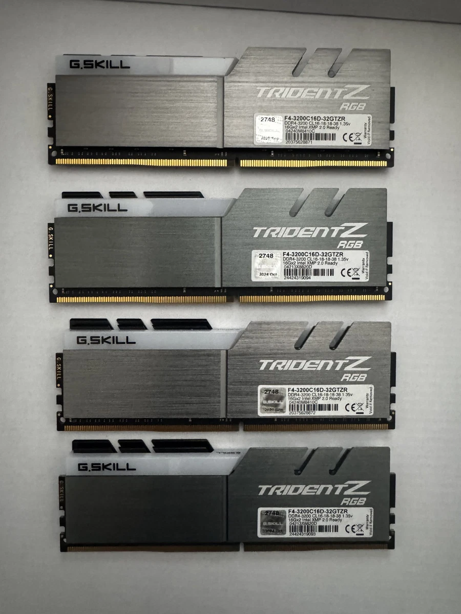 G. SKILL Computer PC4-25600 (DDR4-3200) Bus Speed Memory (RAM) for