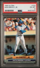 1992 ULTRA #123 KEN GRIFFEY JR. PSA 6