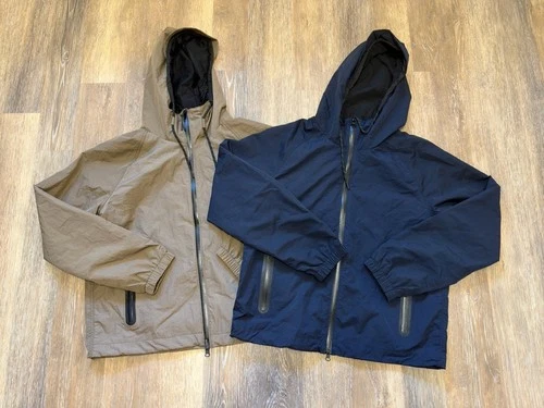Men’s Windbreaker Hooded Jackets, Outerwear, Lot Of 2, New, Size Medium Zip Up - product listing photo