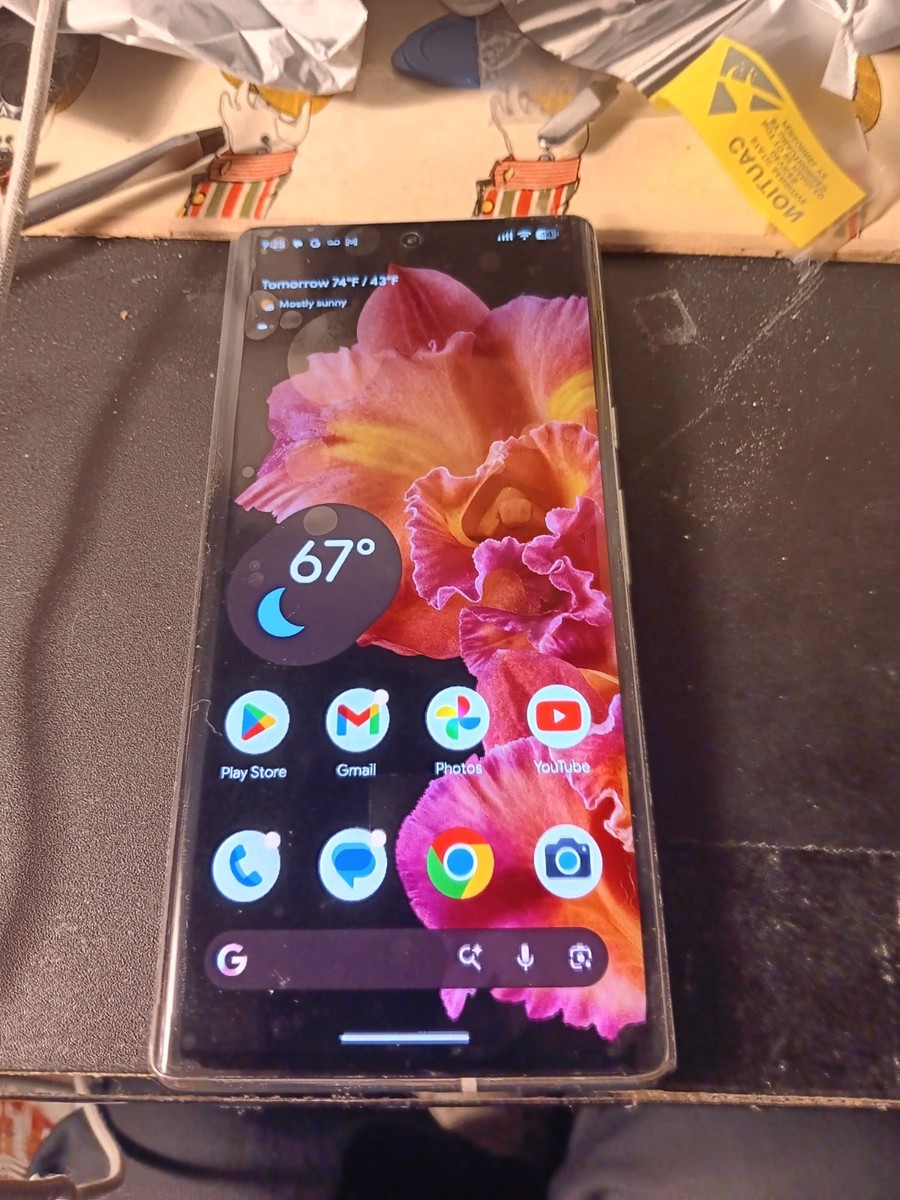 Google Pixel 6 Pro - 256 GB - Cloudy White (Unlocked) for sale