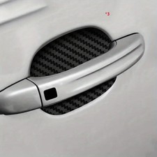 4PCS Car Door Handle Scratch Protector Transparent Film Anti Scratch Cover