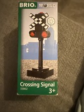 BRIO World - 33862 Crossing Signal  Toy Train Accessory for Kids