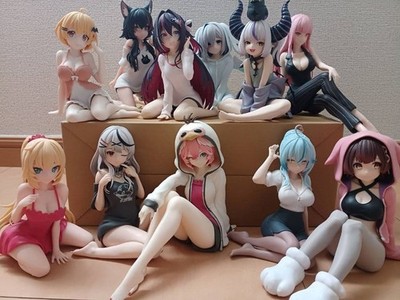 Prize Figure Lot of 11 Authentic Collectible Anime Figures Great for Display