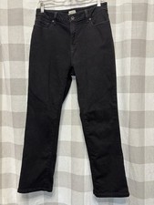 Vintage LL Bean Classic Fit Straight Lined Pant Womens Size 10 Pet Fleece Cotton
