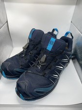 Salomon XA Pro 3D Gore-Tex Trail Running Shoes Navy Blue Men's Size 8