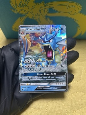 Pokémon TCG Gyarados GX 18/111 Crimson Invasion 2017 Ultra Rare Card