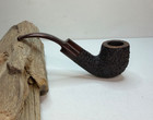 Ferndown Bark bent Billiard Estate Pipe Made in England — photo 2