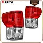 Pair Rear Tail Lights Assembly For 2007-2013 Toyota Tundra Red Brake Lamps