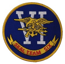 SEAL TEAM 6 Iron-on Patch Naval Special Warfare Command US Navy NSWC