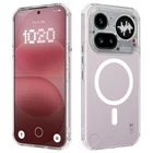 Luxury Transparent Acrylic Hard Magnetic Case Cover For Nothing Phone (4a) Pro