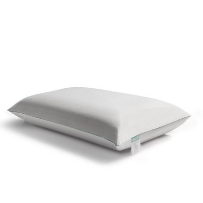 TEMPUR-Cloud Queen Dual Cooling Pillow: Cotton Cover, Medium/Firm Foam Fill,