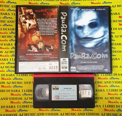 VHS*Film PAURA.COM 2003 Stephen Dorff COLUMBIA TRISTAR CC 74704 (F234) no dvd*