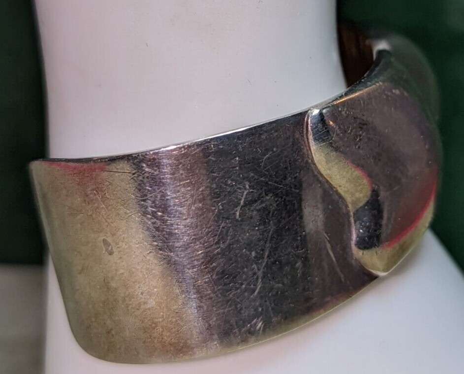 MUNIR  Solid STERLING SILVER Unique Style Cuff Br… - image 19