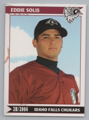 Eddie Solis 2004 Grandstand Idaho Falls Chukars