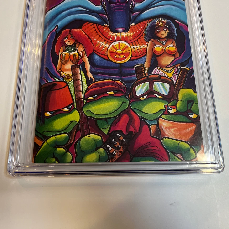 TMNT Teenage Mutant Ninja Turtles (1992) # 32 (CGC 9.4 SS Eastman) 2nd Print - Image 3 of 4