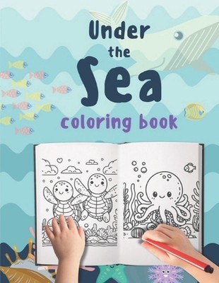 Under the Sea - Coloring Book by Orlando M. Leandro Paperback Book