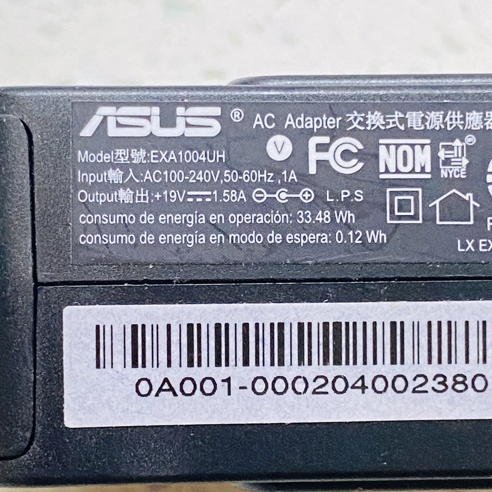 🔥Genuine ASUS AC POWER ADAPTER EXA1004UH N9-3 Original Tested Works Foto 3 de 4