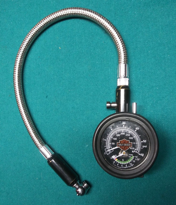 #ad #ad Vintage Harley Davidson Compact Air Pressure Tire Gauge amp; Tread Depth Indicator $25.00