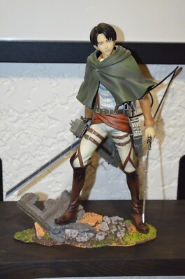 Attack on Titan BRAVE-ACT Levi Ackerman 1/8 Scale Figure - Used w