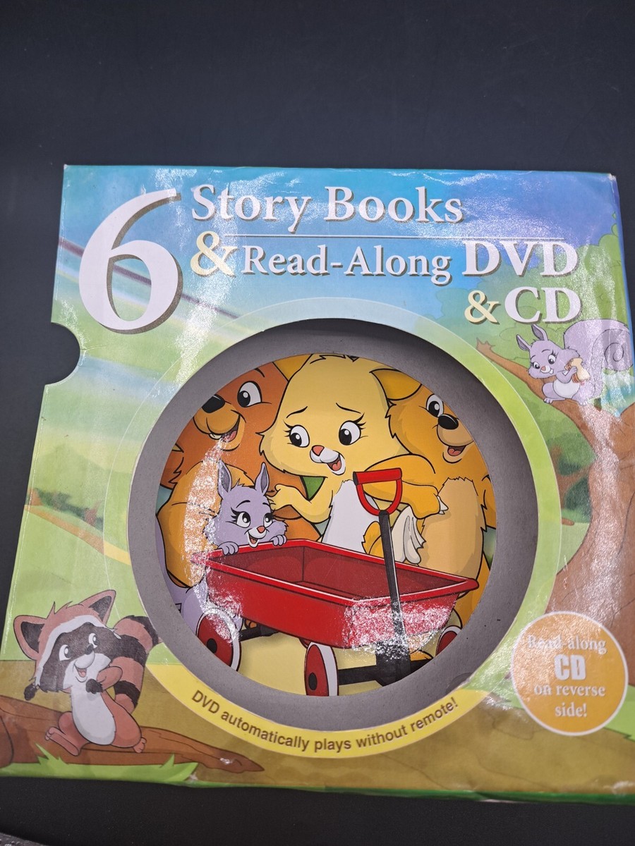 ⭕️新品　Storybooks with Read-Along DVD&CD Creative kids storybook Set. 6 read along DVD and CD Tells