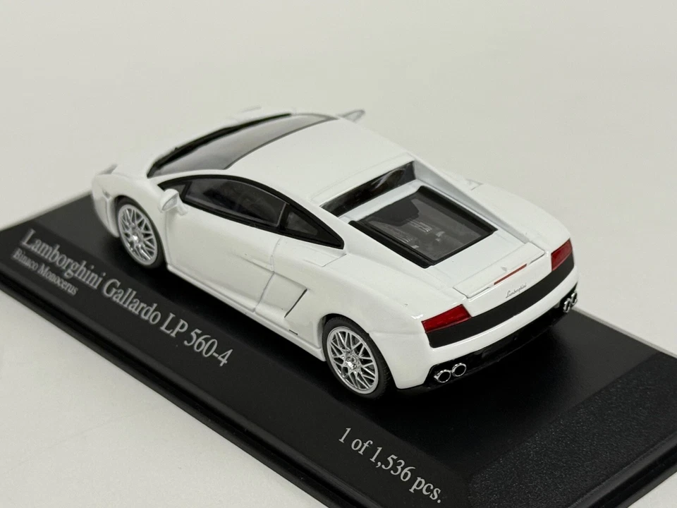 1/43 Minichamps Lamborghini Gallardo en blanco 2008 en blanco 400 103800 BK173 Foto 2 de 4