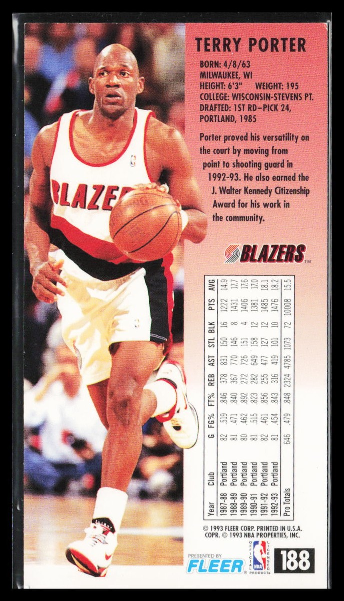 1994-95 NBA Jam Session Terry Porter #188 | eBay