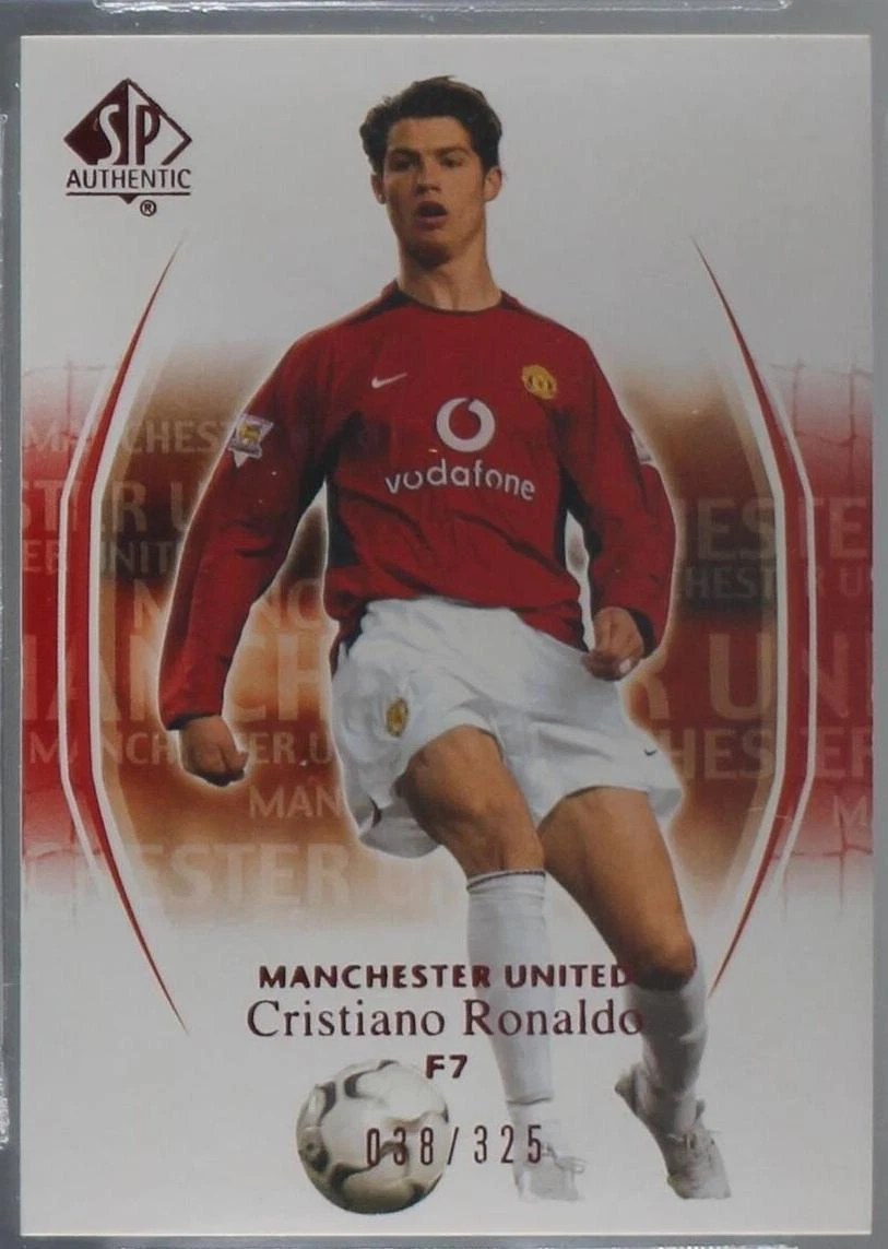 2004 SP Authentic Manchester United Cristiano Ronaldo #7 for sale