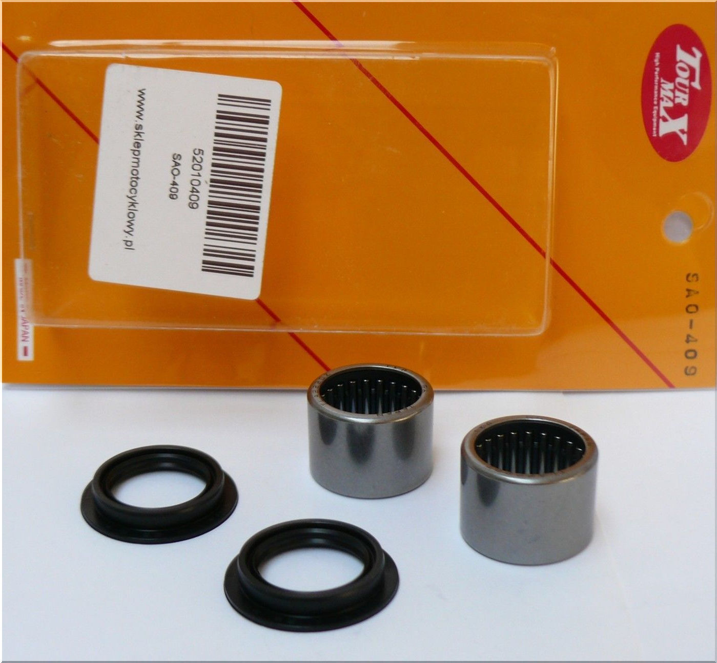 Kit roulements bras oscillant KAWASAKI GPZ 500 S pour rénovation partie-cycle