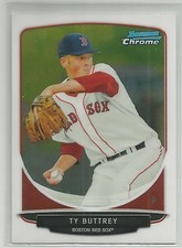 Ty Buttrey Boston Red Sox 2013 Bowman Chrome Prospects*