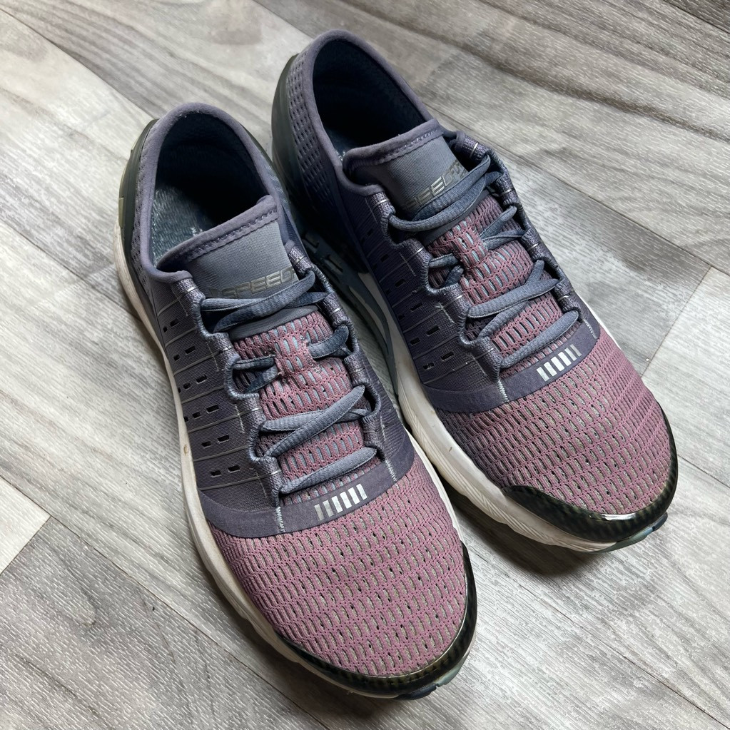 Under Armour Womens Speedform Gemini 3 Running Shoes Purple 1285482-962 Mesh 10M thumbnail 6