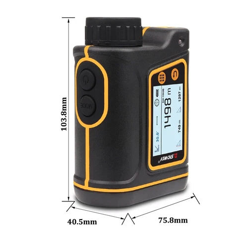 Telescope Laser Range Finder Distance Meter Hunting Monocular Golf Rangefinder - Picture 5 of 25