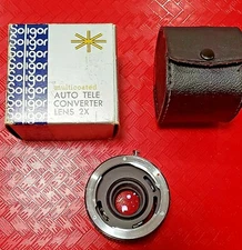 Soligor MC (Multicoated) Auto Tele Converter 2x Lens to fit Contax Made in Japan