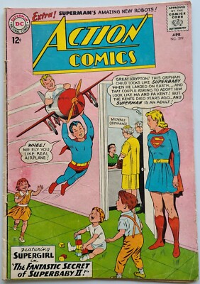 Action Comics #299 (Apr 1963, DC) - Very Good