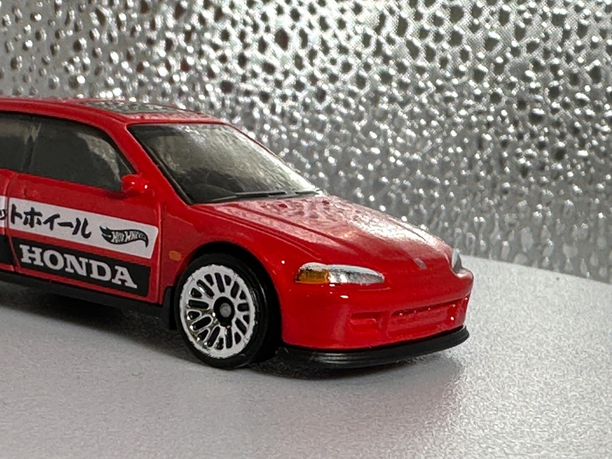 ホットウィール 92 HONDA CIVIC EG 10台 2024 Hot Wheels - '92 Honda Civic EG - HW J-Imports (Red