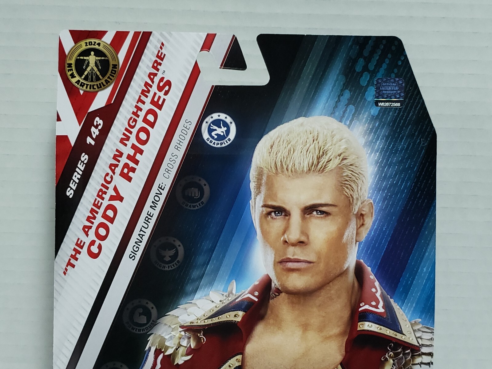 CODY RHODES WWE WWF Mattel Basic Collection Series 143 Figure 2024 NEW IN STOCK