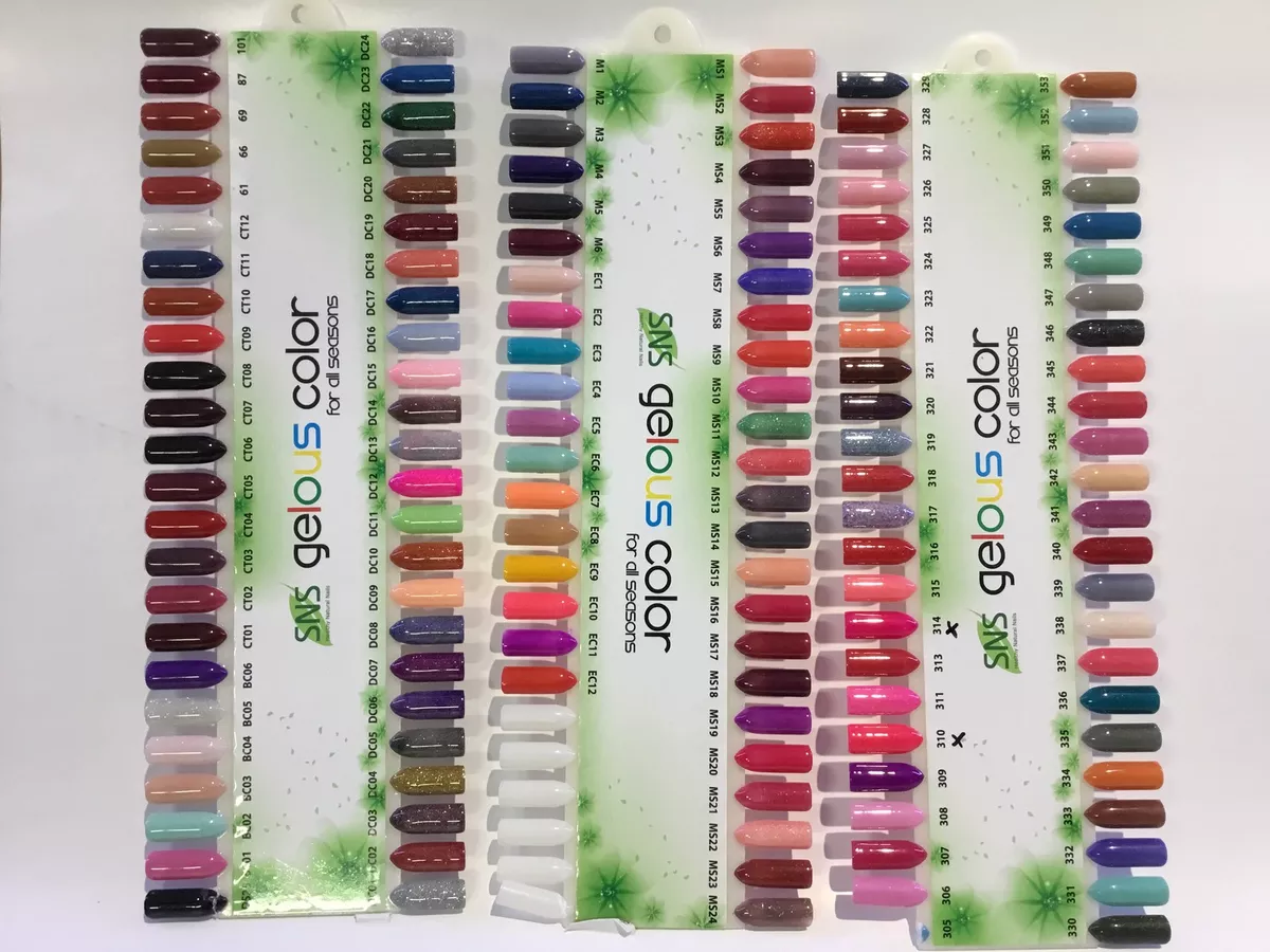 Sns dip powder colors deals