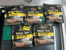 5-pack lot Bear Mountain Gourmet Sweet Smoky BBQ Smoke 'Ems Real Wood Grill 6 oz