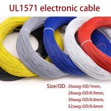 UL1571 Electronic Wire PVC Tinned Copper Wire Environmentally Friendly 26~32AWG