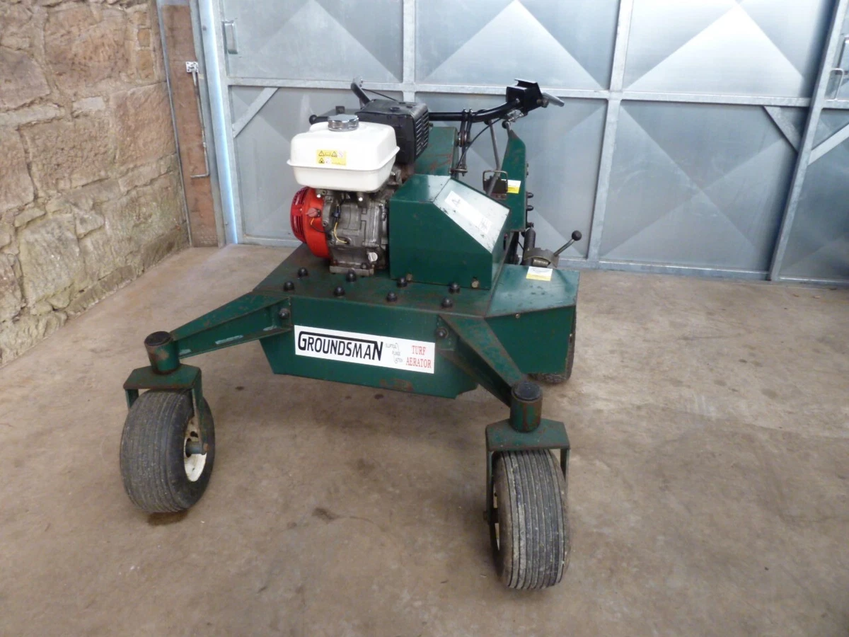 Groundsman 460SDR Turf Lawn Aerator with 9HP Honda GX270 Petrol Engine
