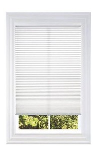 BlindsAvenue Cordless Cellular Honeycomb Shade Cotton White 46.25x48,  9/16"