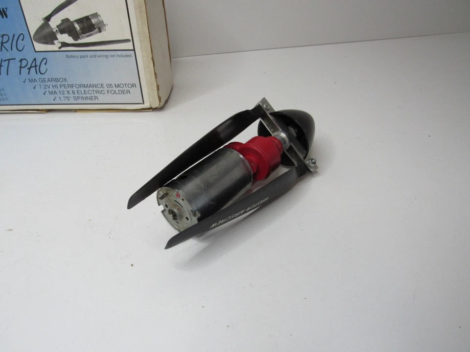 Master Airscrew MA-3035K 3.5:1 Electric Flight Pac 7.2V Hi Performance Motor P14 Foto 4 de 4