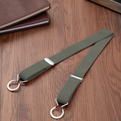 Buyless Fashion Kids Baby Adjustable Elastic Stretch Belt Silver Twisted Buckle - Picture 47 of 147