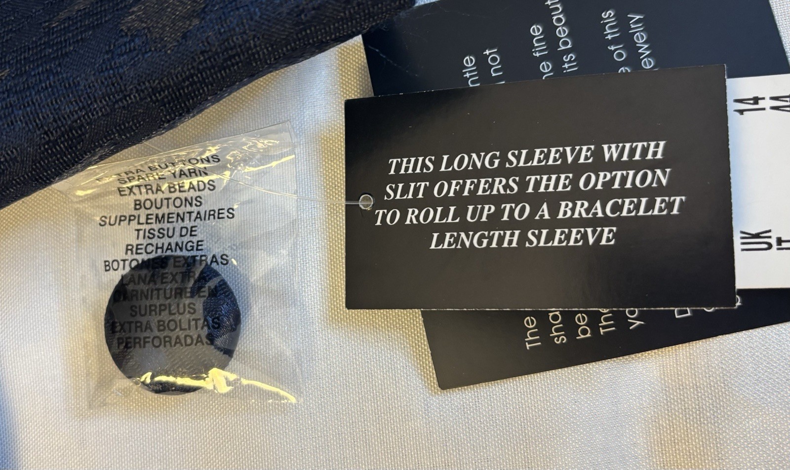 LE SUIT Majestic Courtyard Navy Blazer Skirt Set 10 Animal Print Office Business