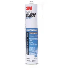 3m Polyurethane Adhesive Sealant, 10 oz, Cartridge, Mahogany, Polyurethane Base,