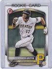 KONNOR GRIFFIN ROOKIE CARD 2025 Bowman Prospects Baseball PITTSBURGH PIRATES RC