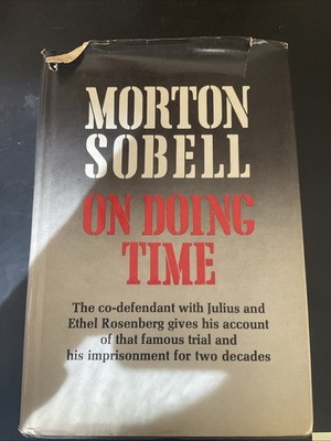 On Doing Time Hardcover Morton Sobell B3674