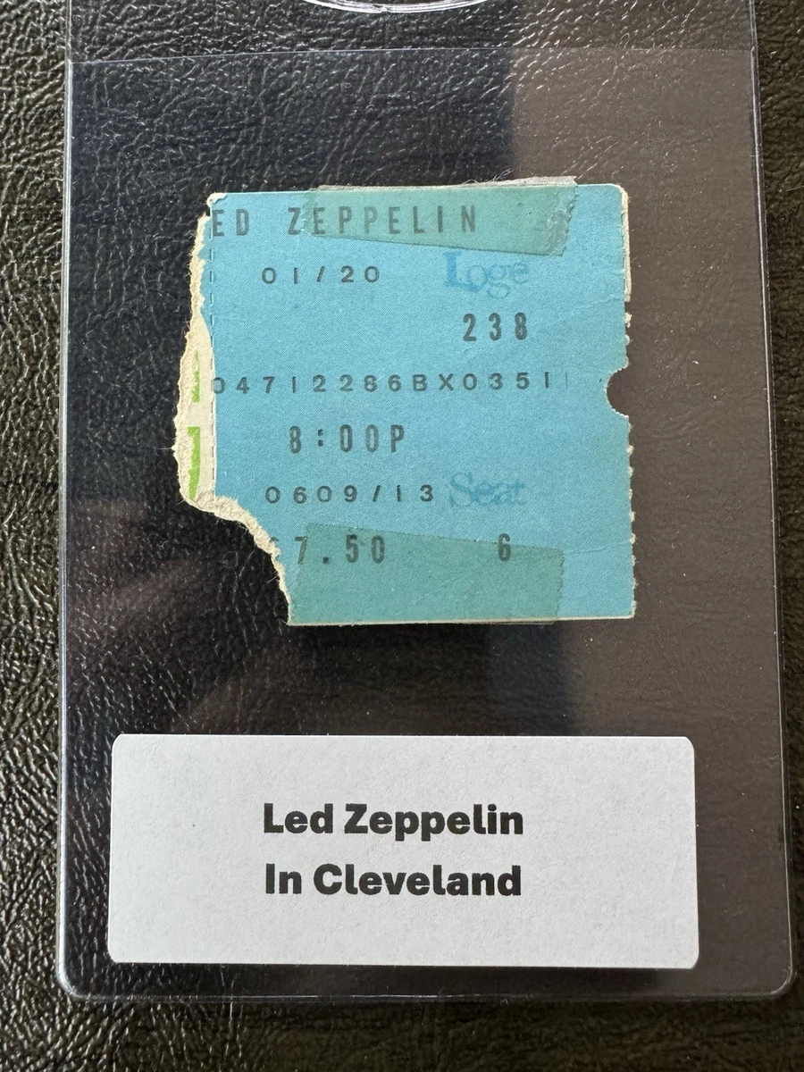 Original Led Zeppelin Concert Memorabilia for sale | eBay